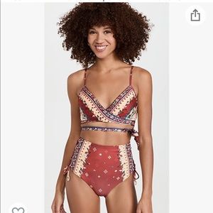 NWT AGUA BENDITA SIZE MEDIUM BIKINI SET